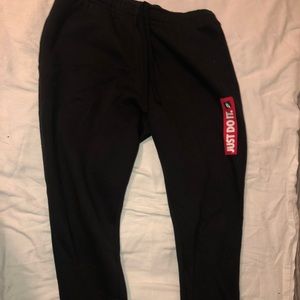 Nike Black Fleece Joggers